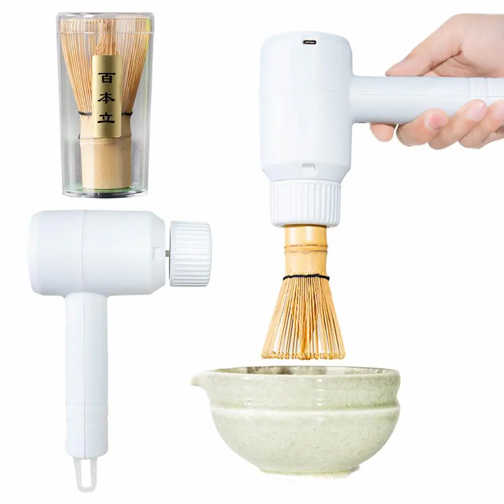 Rechargeable Electric Matcha Whisk for Effortless Tea Blending