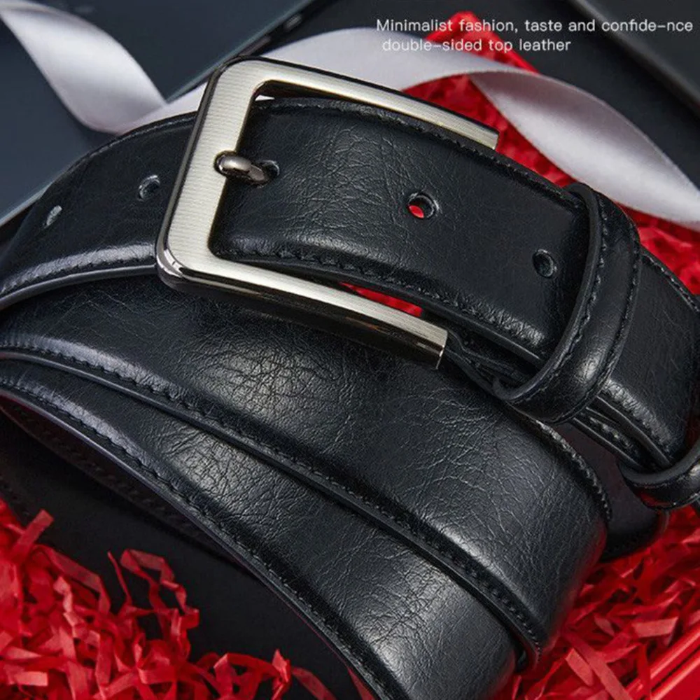 New Men's Belt Paul Leather Needle Buckle Belt Retro Casual Versatile Youth Handmade Belt Jeans Belt_voghion.com