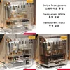 Transparent Cosmetics Storage Box High Quanlity Rack Desktop Dressing Table Dustproof Storage Rack Large Capacity Storage Box 6