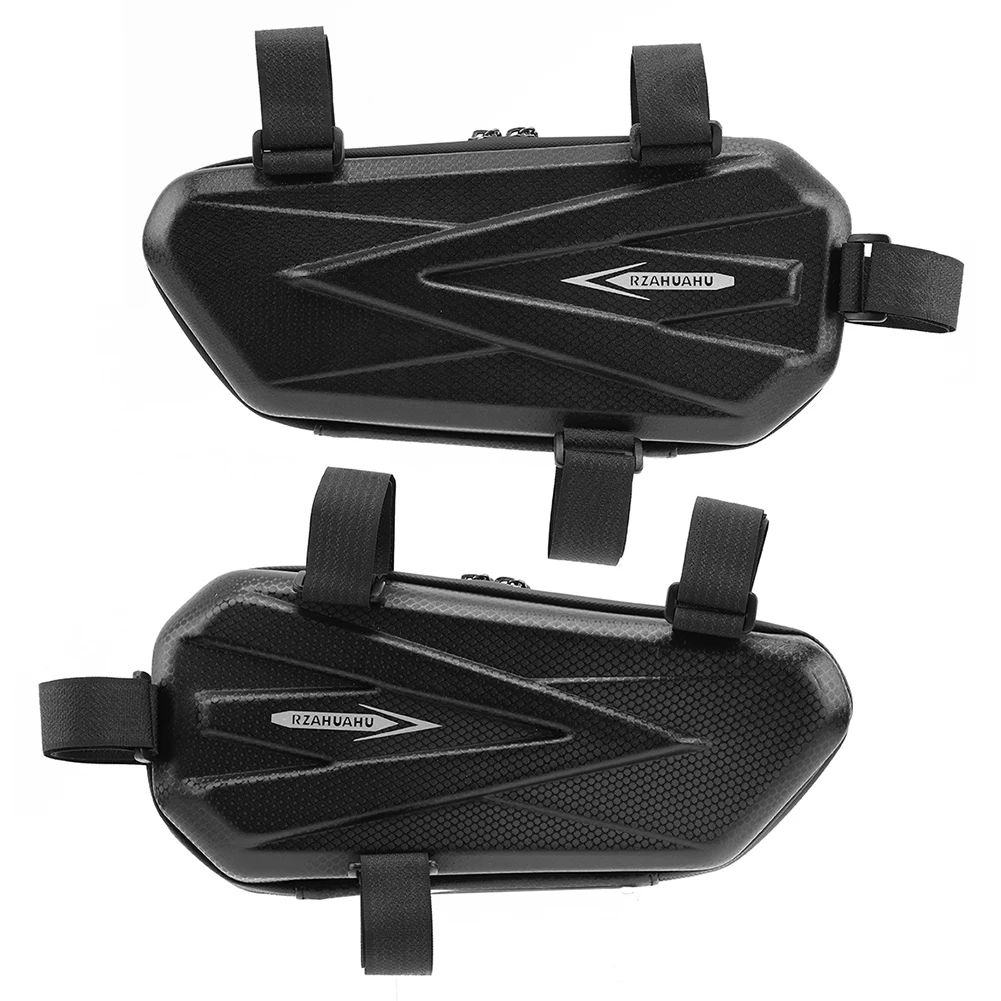 Motorcycle Side Bag Large Capacity Engine Crash Bars Bag Multifunctional Mountain Bike Triangular Pouch for Universal Motorcycle