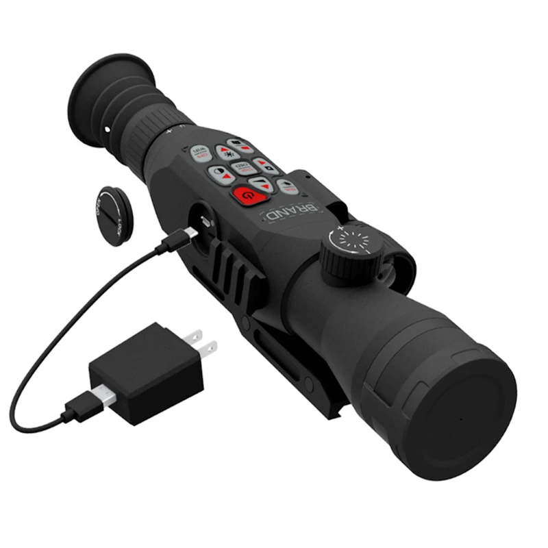

ZIYOUHU digital WIFI sniper scope HD infrared night vision monocular rifle scope ranging aiming device for hunting