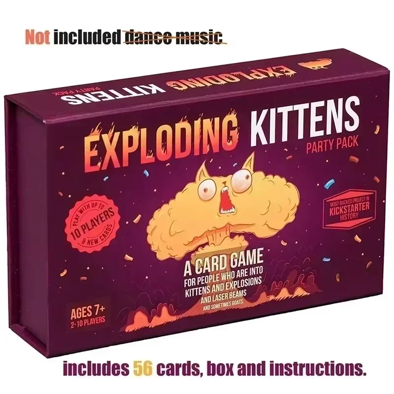 Children's Series Board Game Cards Dungeon Mayhem Dungeons Full English Crazy Monster Strategy Game