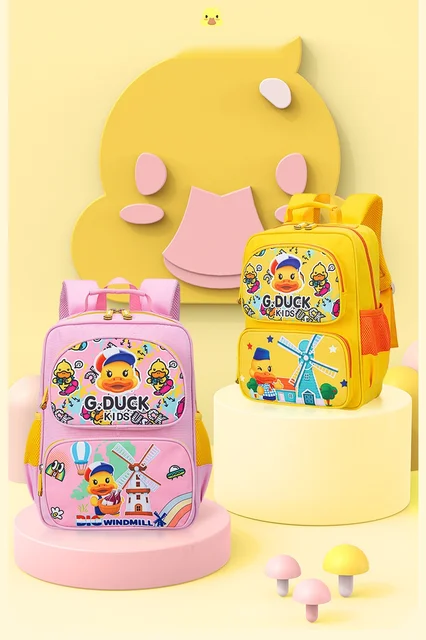 Reglas YELLOW DUCK k/Nursery/Picnic/Carry/Travelling YELLOW  DUCK Waterproof School Bag - School Bag