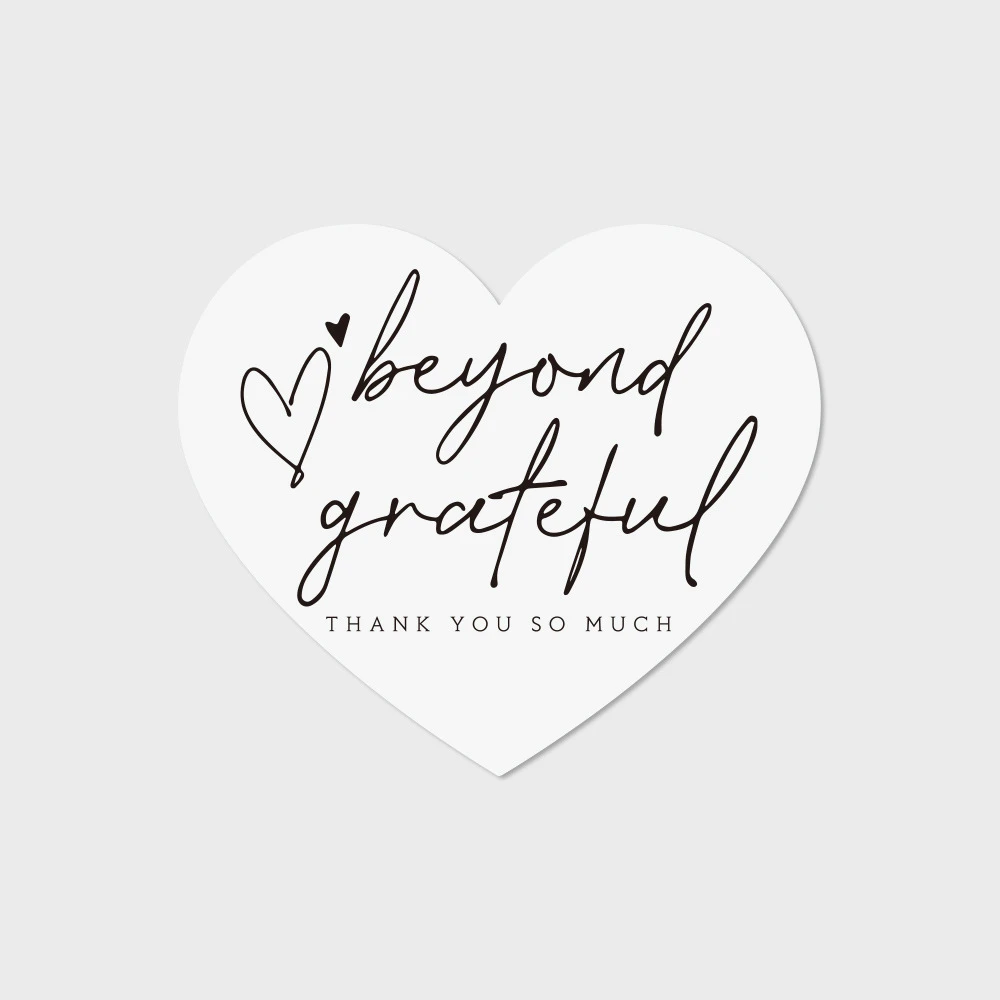  결혼 기념품 선물 카드, Love Thank You 초대장, X003