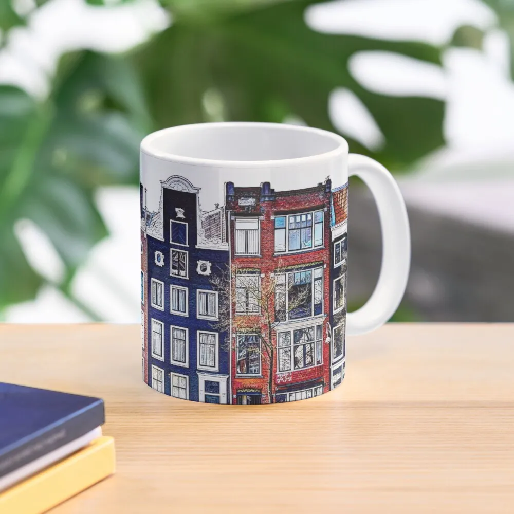 

Canal Houses Amstel Amsterdam Netherlands Coffee Mug Ceramic Cups Cute And Different Cups Thermal Mug