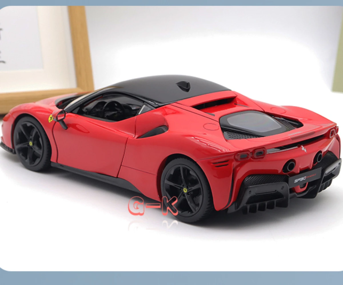 

Bburago 1:18 For Ferrari SF90 Stradale Ferrari SF90 Alloy Sports Car Model