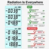 R&D RD630 Electromagnetic Radiation Tester Electromagnetic Field Radiation Detector Tester Emf Meter 3 in 1 Radiation  Meter 4