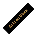 Gold on Black