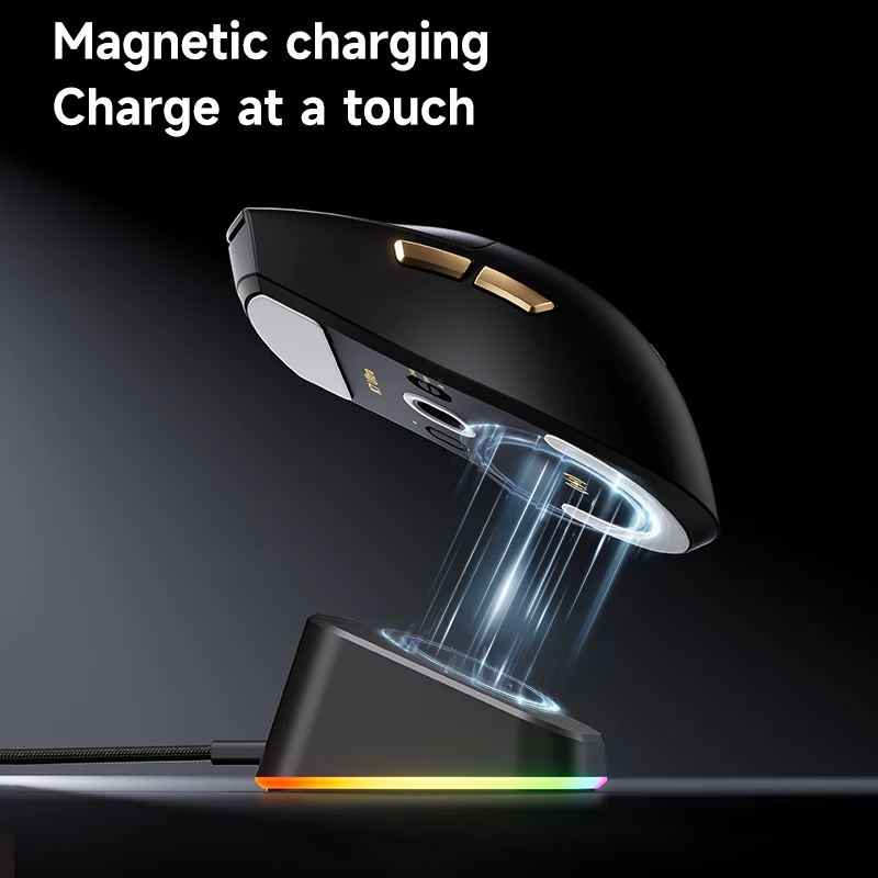 MCHOSE K7 Ultra Tri-Mode Lightweight Gaming E-sports Mouse PAW3950 Dual Drive Mice