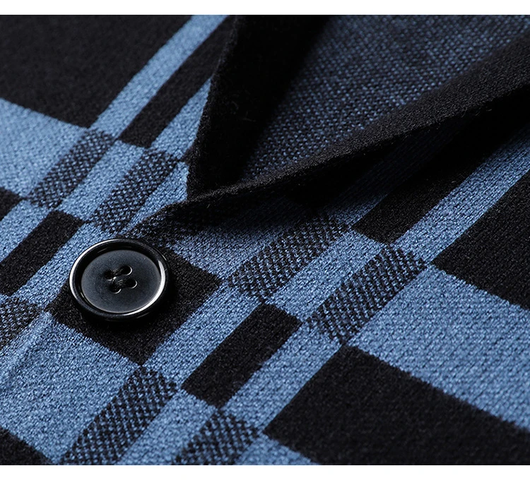 w Herren Herbst Winter Strickjacke Plaid Pullover Mantel Männlich Herbst Freizeit Luxus Pullover_voghion.com