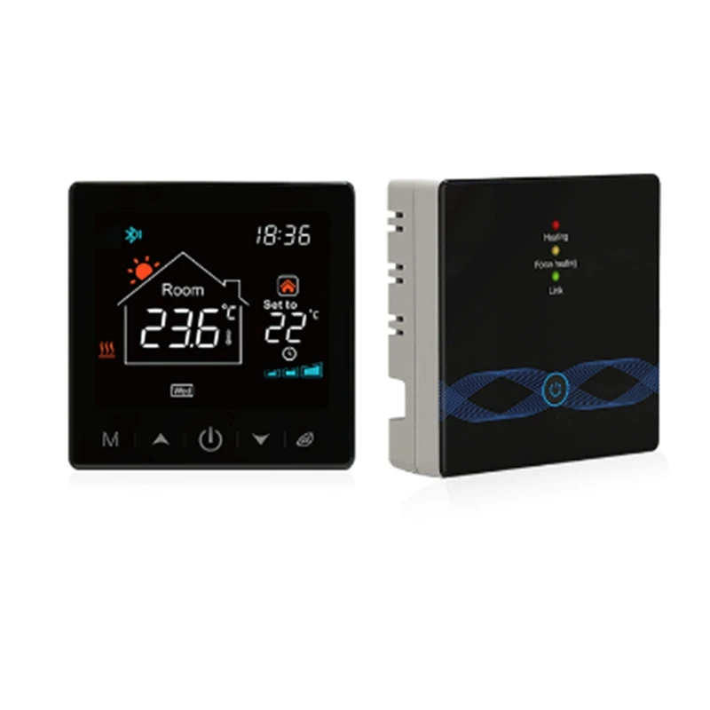 Termostato WiFi programable Pantalla táctil Tuya Controlador de temperatura  inteligente para caldera de gas/calefacción de agua Controlador de piso