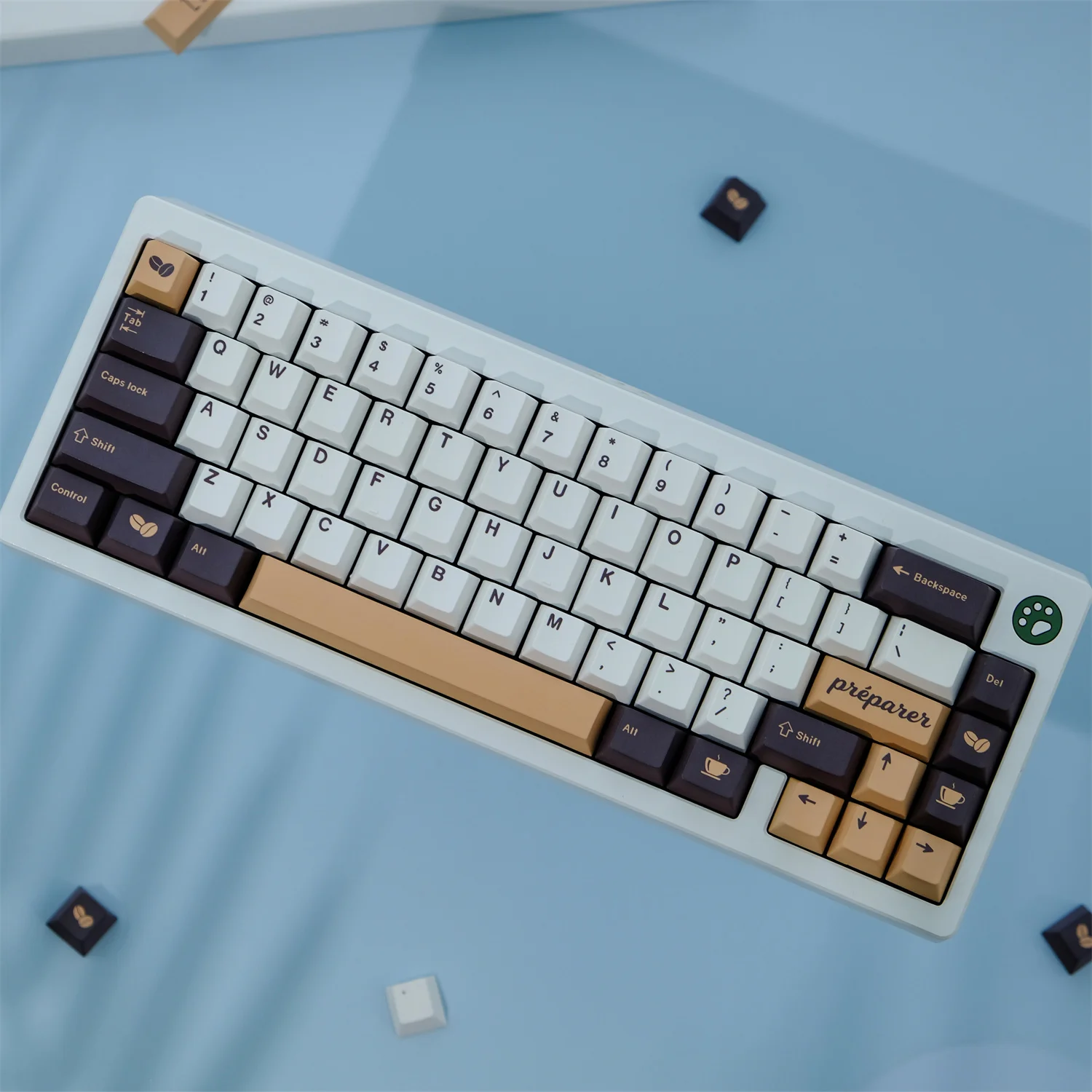 corante, perfil cereja, Keycap para Keychron Q1,