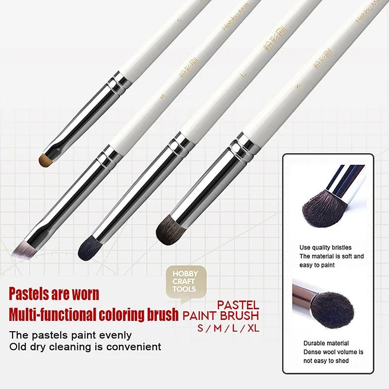 

CALABAZA MODEL E307-E311 Dry Brush Pen Assembly Model Building Tools Cleaning Box Aging Tool Painting For Model Hobby Tools DIY