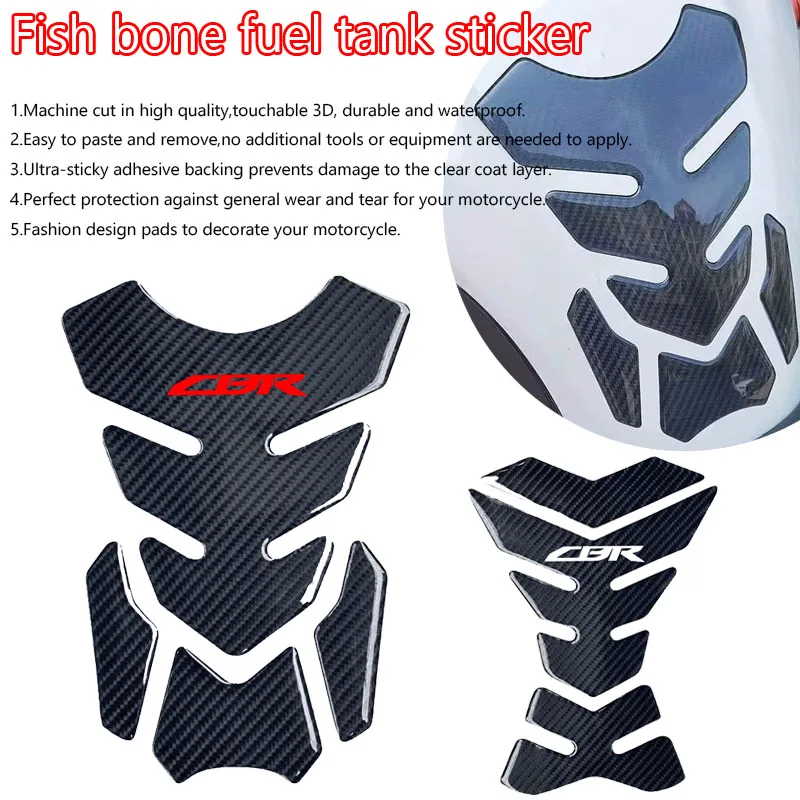 Protezione Serbatoio Per Moto CBR 250RR, 600RR, 900RR, 1000RR, 650F, 1100XX – Antigraffio, Antiscivolo E Decorativa Per Fireblade