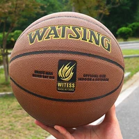 Icrofiber Cowhide Leather Feel High Elastic Wear-resistant Child Basketball Number 7 Indoor  Basketball Professional Team Sports 1