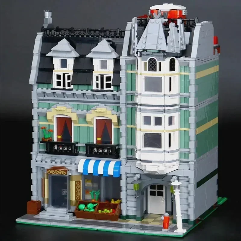Green Grocer Compatible 10185 15008 84008 Building Blocks Bricks Birthday Christmas Gifts Toys 2352 pcs building block toys