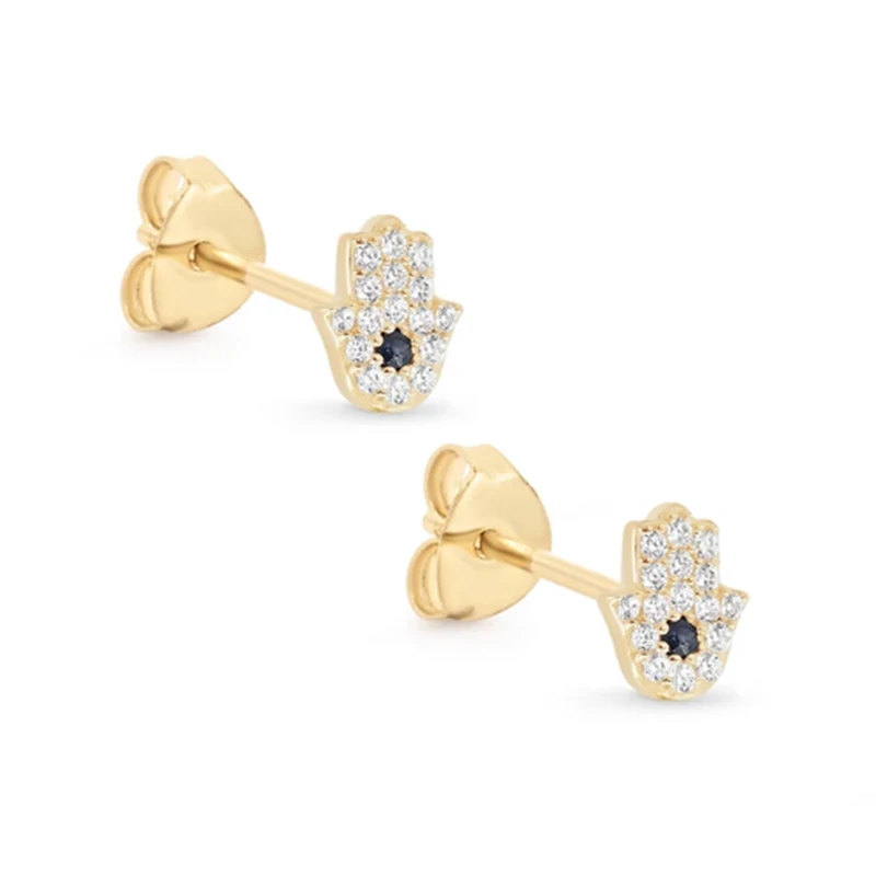 BOKAO 2021 Trend Earrings For Women Earrings Silver 925 Angel Eyes Hoop Earrings Piercing Jewelry Bijoux Femme Cartilage Серьги