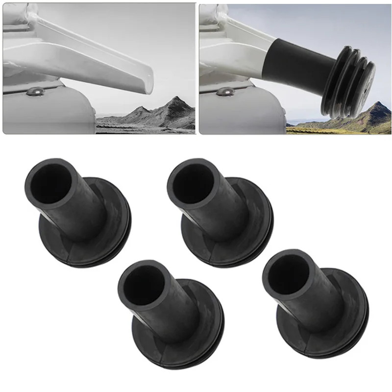 4PCRVCoverProtectiveSleeveGutterSpoutCoverSystemProtectsRV