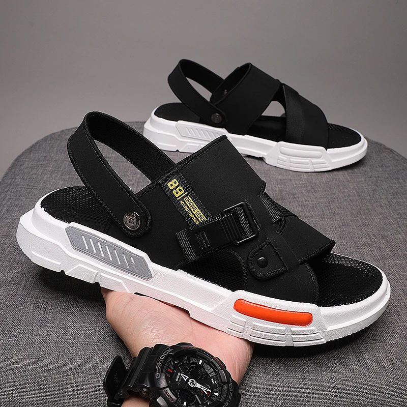 PARZIVAL Men Sandals Summer Casual Sandals Holiday Beach Sandals Men