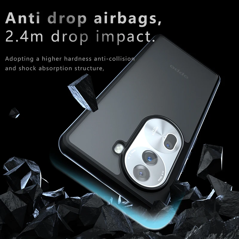 Anti-Drop Clear Air Bag Protective Case with Shockproof Acrylic Design