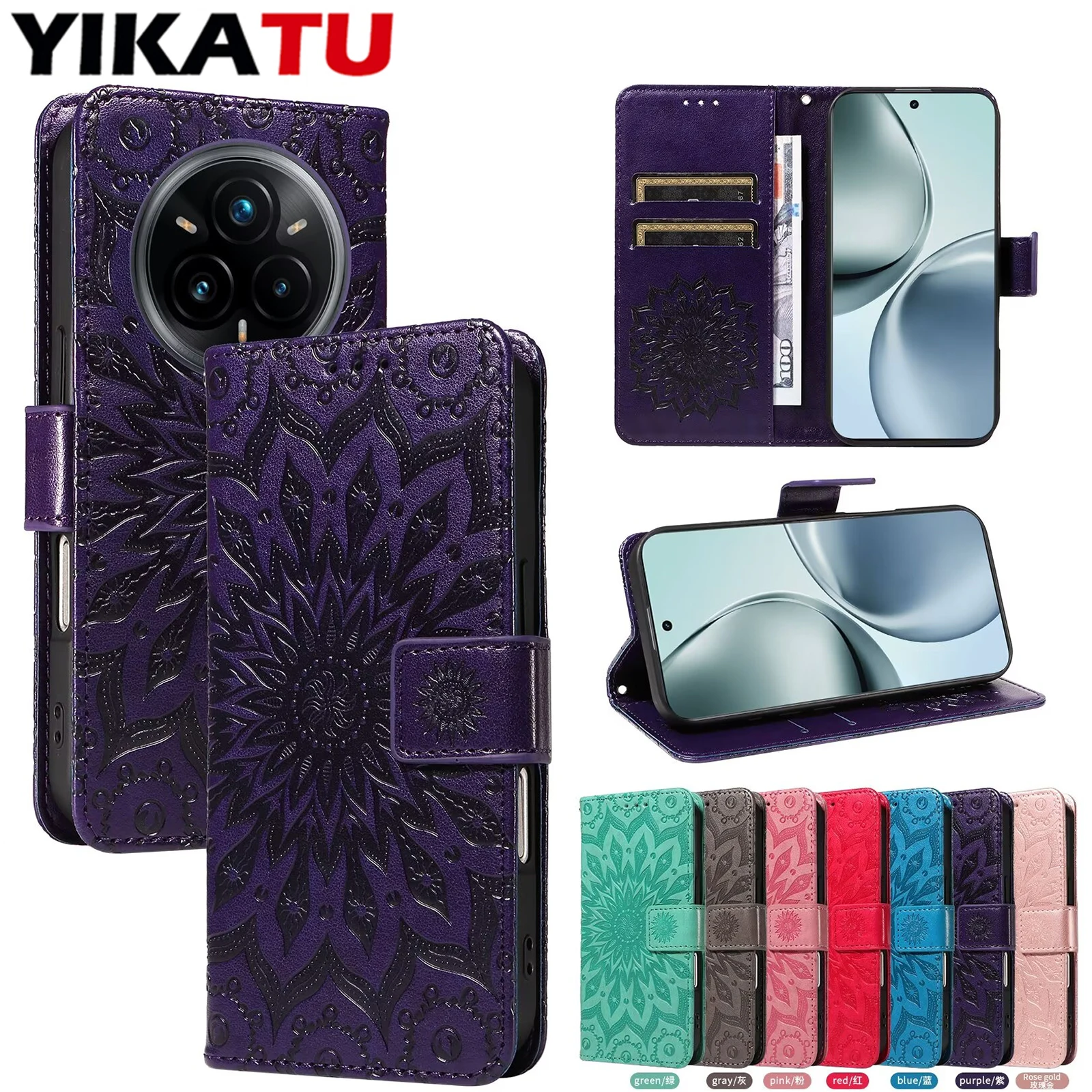 Versatile Card Wallet Phone Case - Sleek & Durable Design