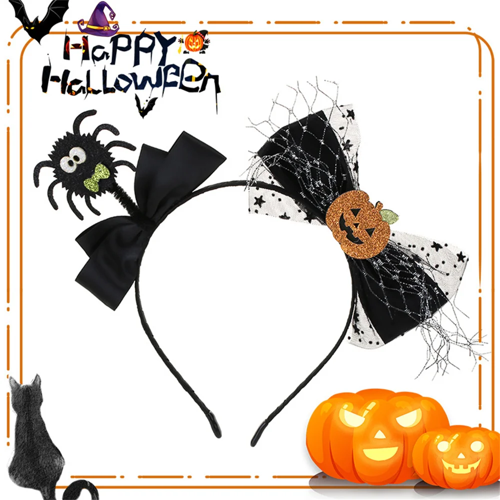 Headband Add Fun To Wear Personality Party Decorative Supplies There Must Be Unique Spider Pumpkin Hair Band Halloween Headband