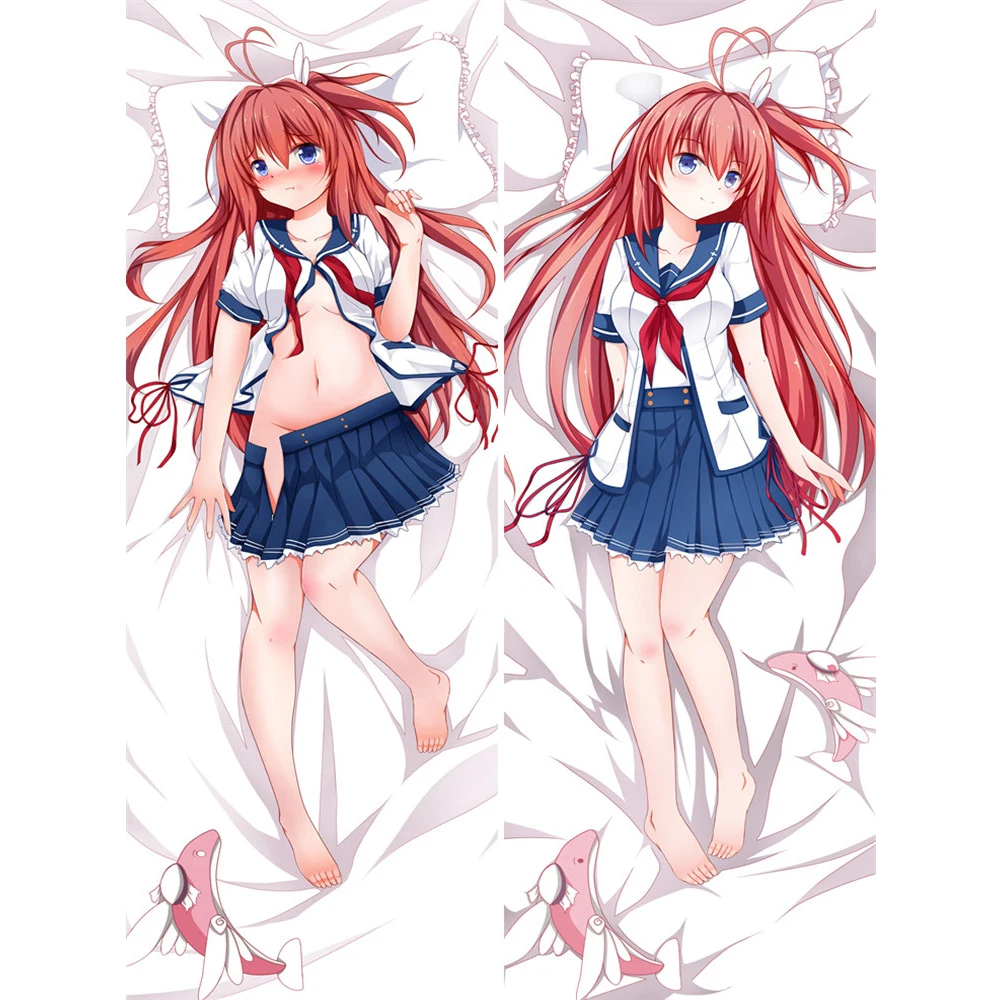 

Dakimakura Anime Pillowcase Aokana: Four Rhythm Across the Blue Asuka Mashiro Hugging Body Pillow Case DIY Cushion Pillow Cover