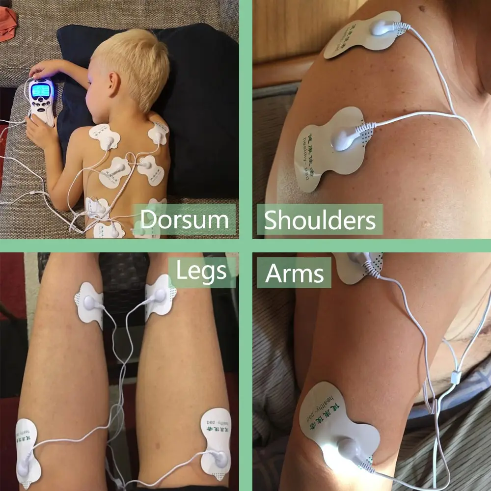 BodyMed® TENS/EMS/Massager Combo with Body Part Diagram