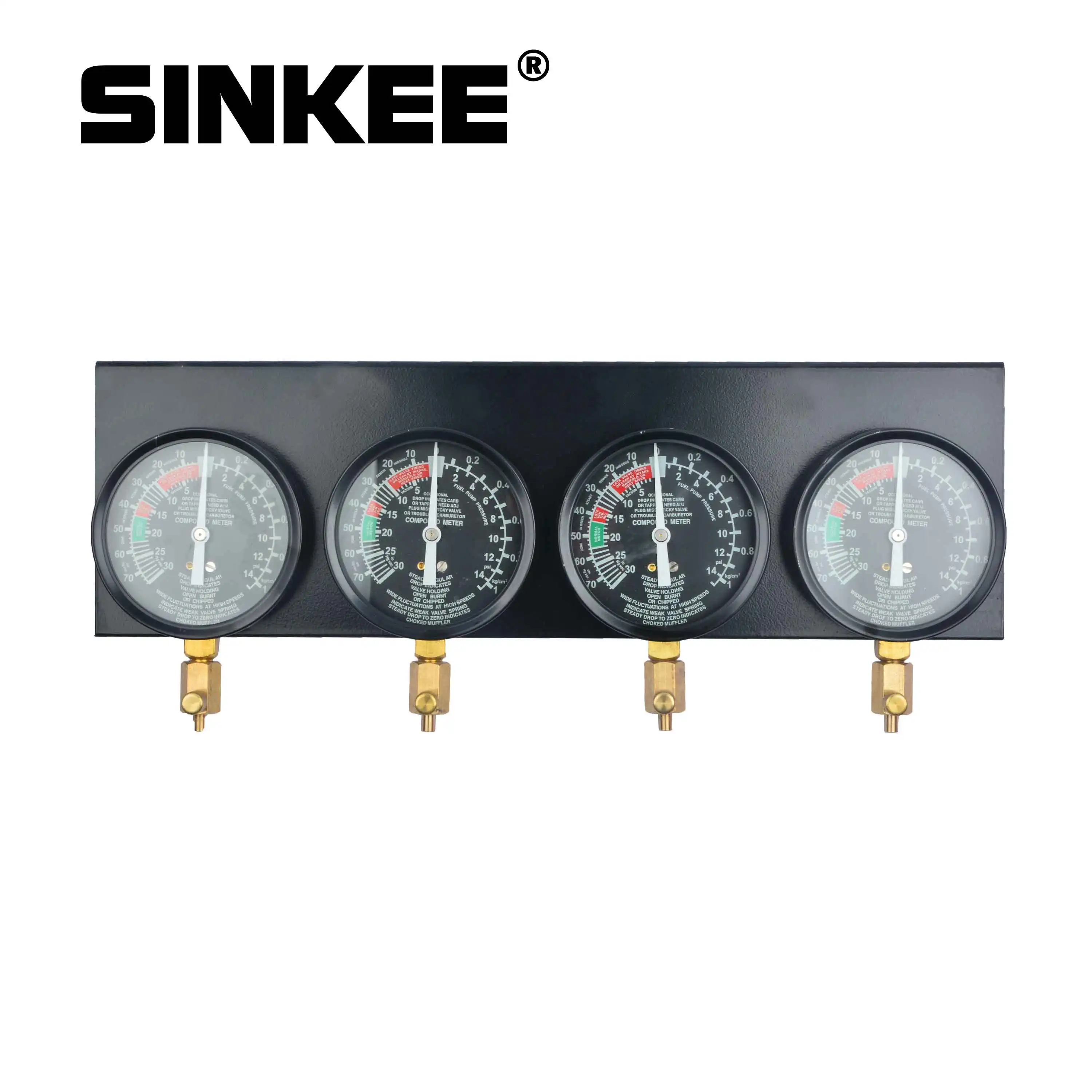 Sincronizzatore Carburatore Professionale - Set 4 Manometri Per Regolazione Vuoto - Foto 10