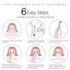 4pcs High Frequency Facial skin care wand device Acne Treatment Tool HF Hair Care Device Professional Kit with gift Box 6