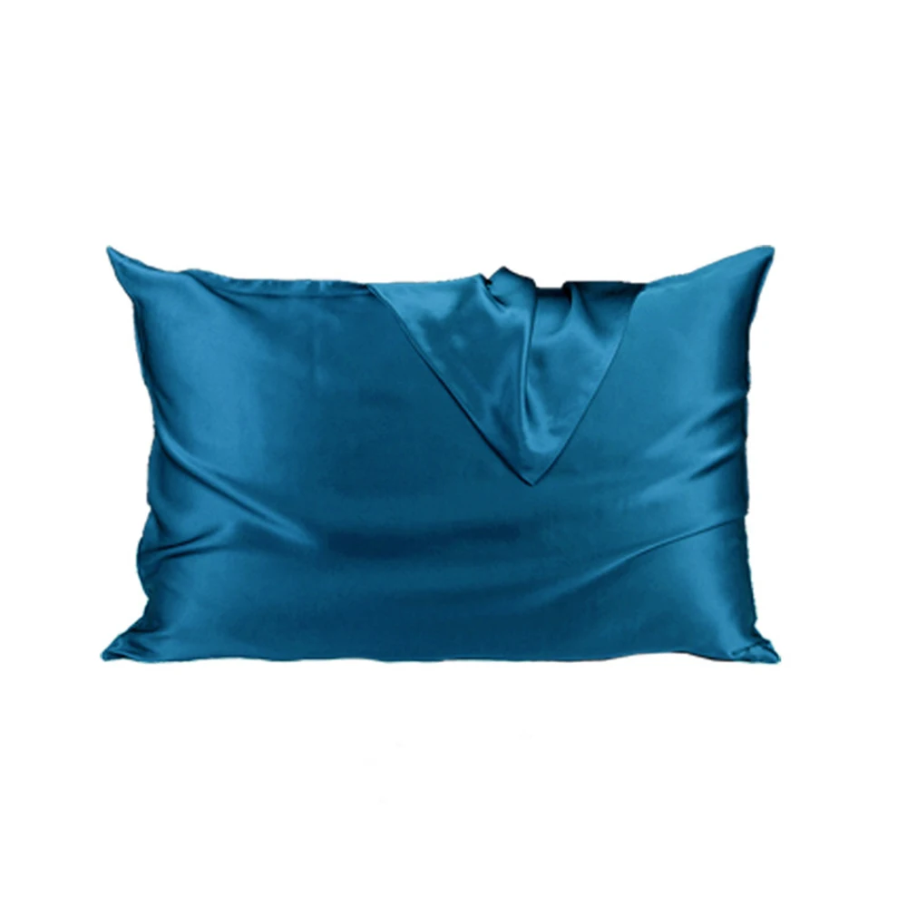 Japanese Size Silk Pillowcase Pure Natural Mulberry Silk Pillowcase With Hidden Zipper 19 Momme