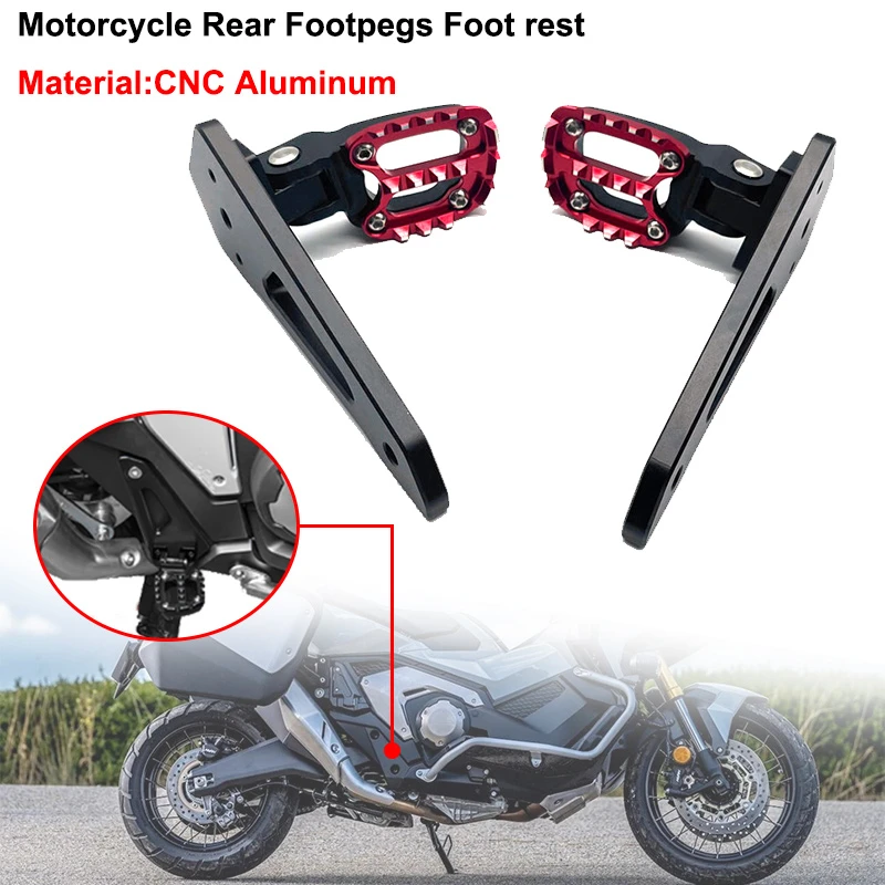 Fit For Honda Xadv X Adv 750 Xadv750 21 Aluminum Alloy Rear Pedal Foot Stand Folding Footrests Passenger Footpegs Accessoires Aliexpress