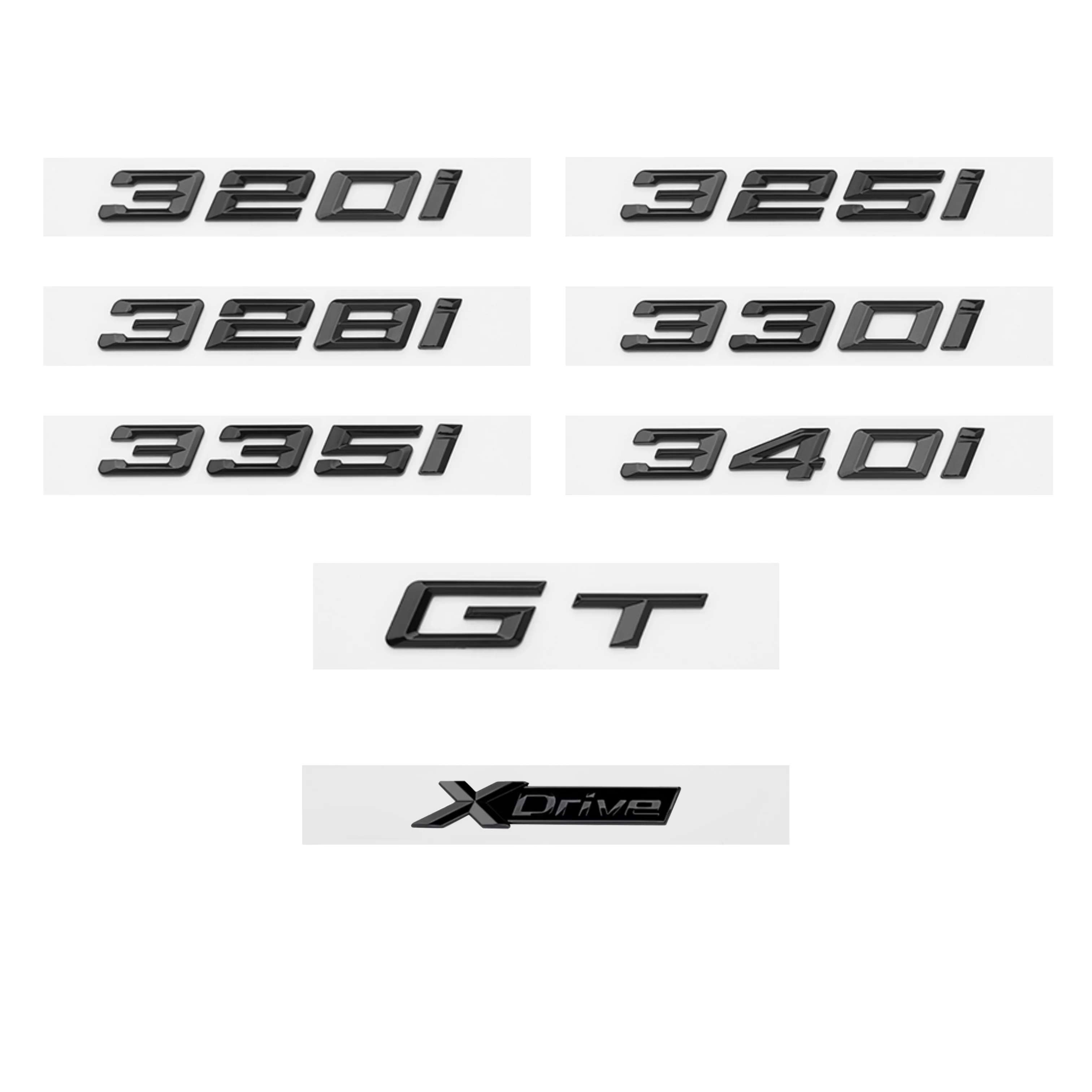 FÜR BMW XDRIVE SDrive Schriftzug Emblem Logo Badge Aufkleber Plakette