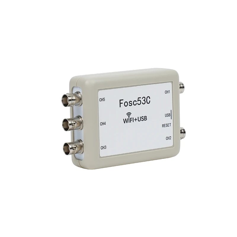 Fosc53C 1M  Wi-Fi USB Oscilloscope 5-channel synchronous input Laboratory electrical repair automotive handheld oscilloscope 6