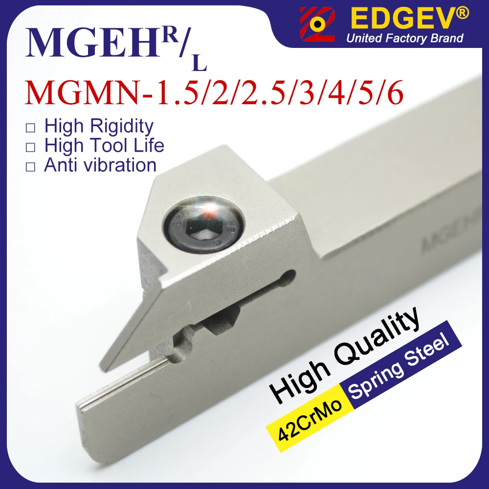 MGEHR1616 MGEHR2020 MGEHR2525 MGEHR3232 MGEHL1616 MGEHL2020 MGEHL2525 2 2.5 3 4 5 6 outil de rainurage de tour porte-outil de rainure MGEHR 1 MGEHR1616 MGEHR2020 MGEHR2525 MGEHR3232 MGEHL1616 MGEHL2020 MGEHL2525 2 2.5 3 4 5 6 outil de rainurage de tour porte-outil de rainure MGEHR 1