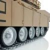 Heng Long 1/16 7.0 Customize Abrams Tank RC Remote 3918 360° Turret Barrel Recoil TH17803-SMT4 6