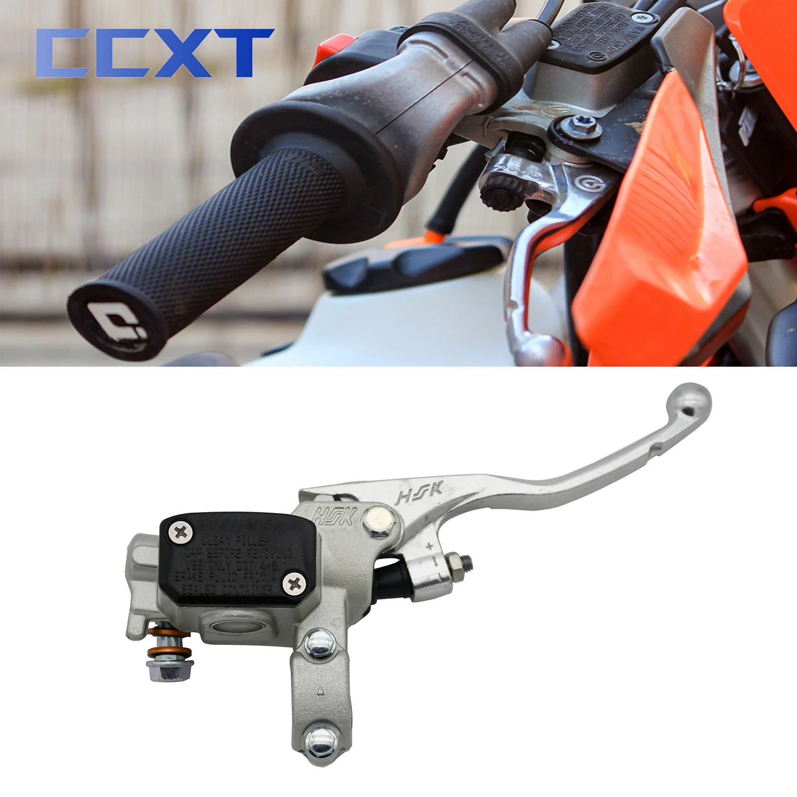22mm 7/8'' Motorcycle Right Brake Master Cylinder Pump Brake Lever For KTM EXC EXC-F SX SX-F XC XC-W XC-F XCF-W For Gas Gas motorcycle brake fastener