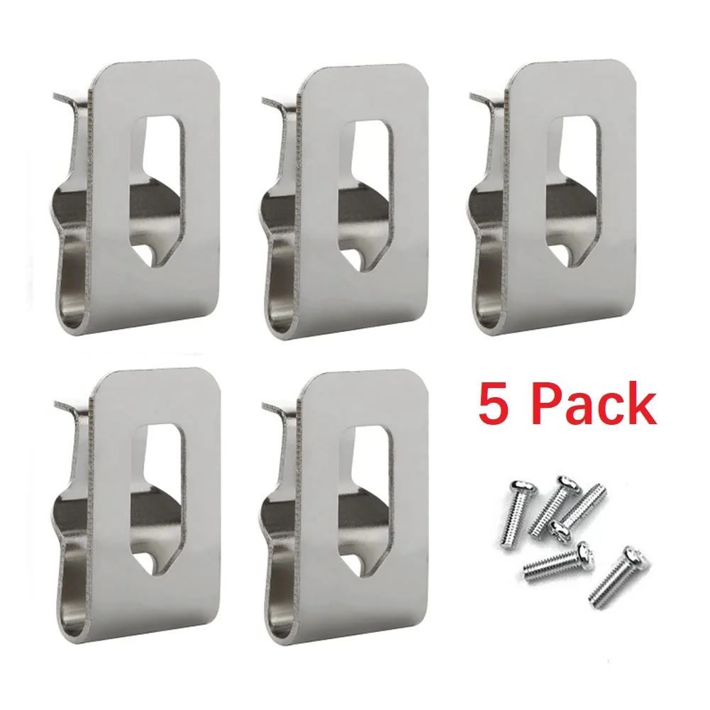 5pcs Electric Drill Belt Clip Hook For Dewalt N268241 Driver N169778
