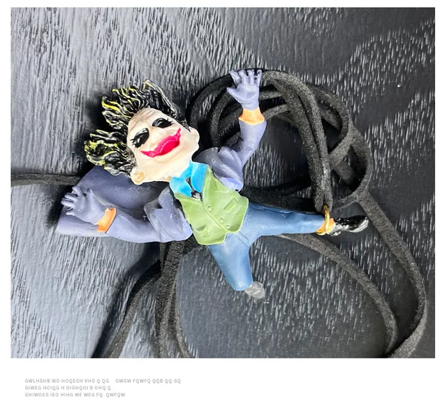 Ciondolo Specchietto The Joker - Pagliaccio Oscillante Per Auto