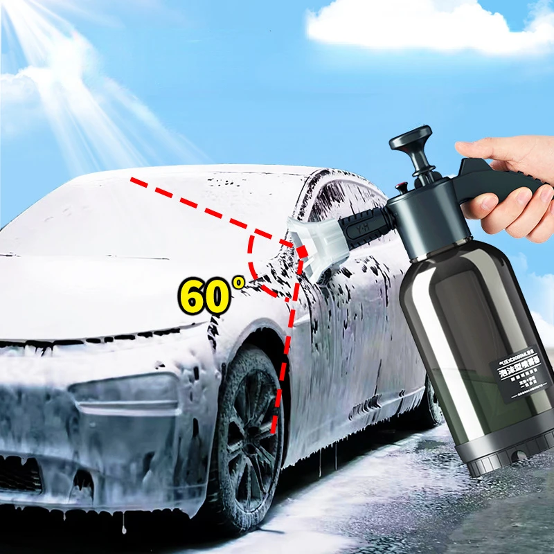 Car Wash Spray Bottle Special 2L Foam Spray Bottle Car Hand-held Spray Type  Household Flower Sprayer Manual Pot