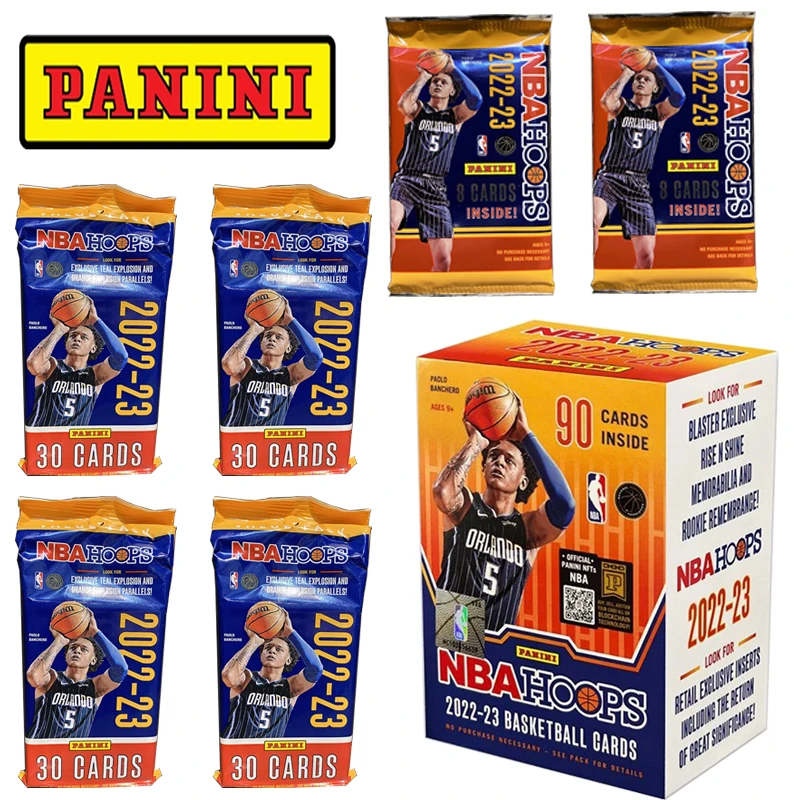 2022/23 Panini Hoops Rare Basketball Star Card Christmas Birthday Gift Game Toys Collection Card Scatola Intera Confezione Singola
