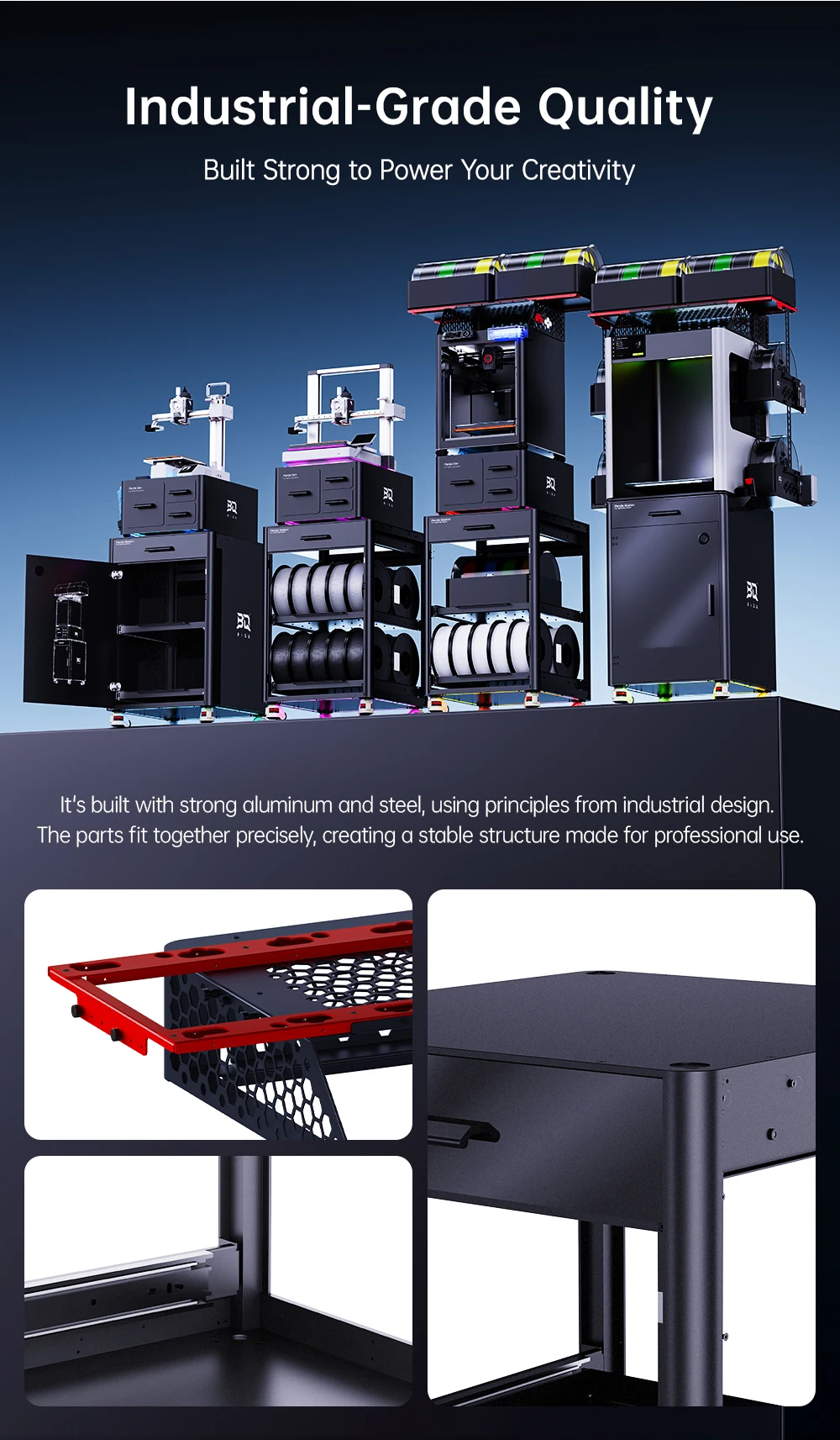 BIQU Bambu Space Expansion PANDA-VERSE For Bambu Lab H2D Waste