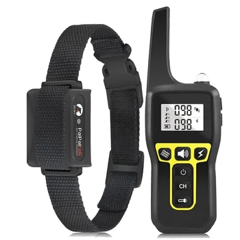 S90bc001ea78449c4808c9b4cb9810bbcI.jpg 1000M Dog Training Collar ,Universal Dog Bark Collar,Waterproof Rechargeable ,Dog Shock Collar with Remote and Auto Modes Collar