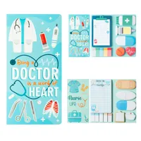 Nurse Sticky Notes Set, 440 Sheets Self-Stick Notes Pads for Nursing Student Essentials Hospital Nurse Supplies Gift 1