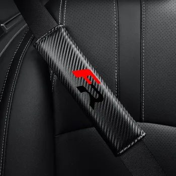 Copri Cintura di Sicurezza per Auto, Protezione per Spalle per Seat FR Ateca IBIZA Leon Alhambra Arosa Cordobe Tarraco Toledo, Accessori Auto