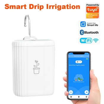Tuya WiFi Intelligent Watering Device Automatic Drip Irrigation Controller App Remote Control Watering Timer For Garden Plant 1