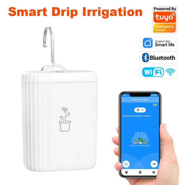 Tuya WiFi Intelligent Watering Device Automatic Drip Irrigation Controller App Remote Control Watering Timer For Garden Plant 1