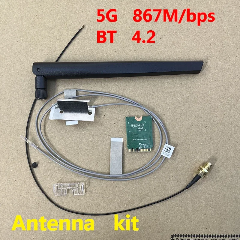 Nuovo Kit Antenna Wireless Desktop Per Lenovo Thinkcentre M710Q M720Q M720S M910Q M920Q Scheda Wifi Modulo Bluetooth Wlan