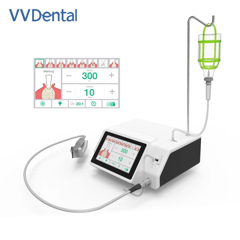 

VV Dental Implant Electirc Surgical Micromotor Unit Dentistry Implantation Motor Orthodontics Denture Tool Laboratory Kit