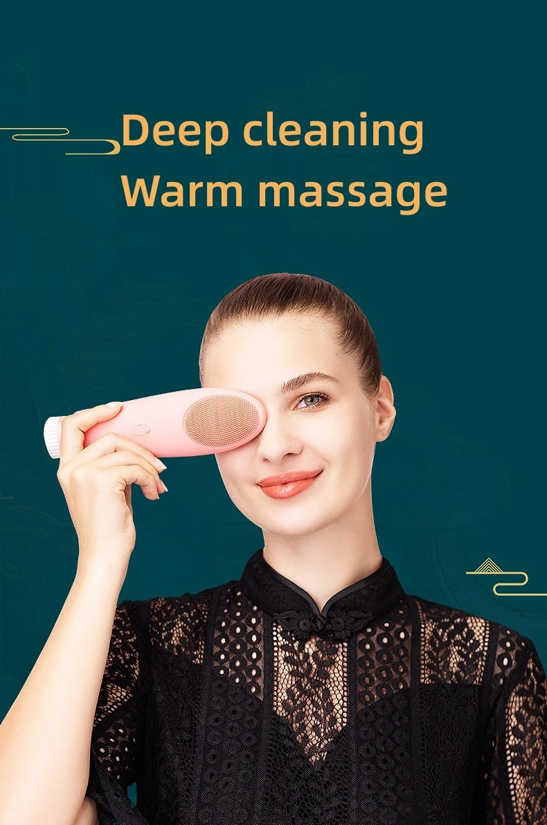 Artikel Tiefenreinigende Warmmassage, Multifunktionales Haushalts-Schönheitsgerät für Gesichts- und Augenmassage mit heißer Kompresse_voghion.com